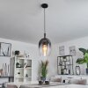 Suspension Magnano Noir, 1 lumière