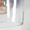 Suspension Magnano Noir, 1 lumière