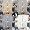 Lampadaire Pitasch LED Noir, 1 lumière