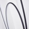 Lampadaire Harpeth LED Noir, 1 lumière