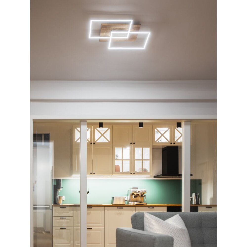 Plafonnier Elobra Panama LED Écru, 2 lumières, Télécommandes main product photo