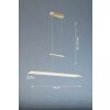 Suspension Fischer & Honsel ROOF Laiton, 1 lumière
