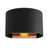 Applique murale Steinhauer Muro LED Noir, 1 lumière
