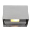 Applique murale Steinhauer Muro LED Acier inoxydable, 1 lumière