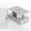 Applique murale Steinhauer Muro LED Acier inoxydable, 1 lumière