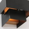 Applique murale Steinhauer Muro LED Noir, 1 lumière