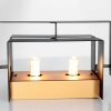 Applique murale Steinhauer Muro LED Noir, 2 lumières
