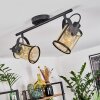 Plafonnier Eglo DELLOW Noir, 2 lumières