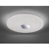 Plafonnier Leuchten Direkt LAVINIA LED Chrome, 1 lumière, Détecteur de mouvement