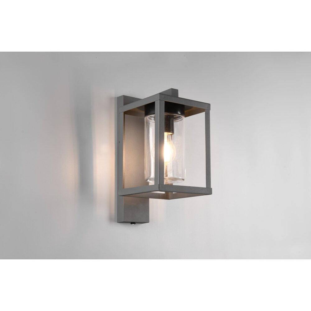 Applique murale d'extérieur Trio Lunga Anthracite, 1 lumière main product photo