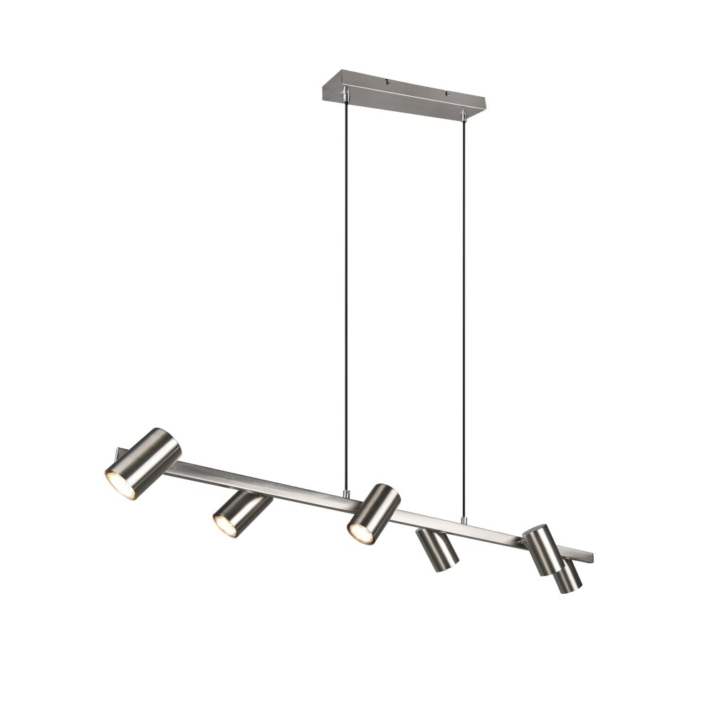 Suspension Trio MARLEY Nickel mat, 6 lumières main product photo