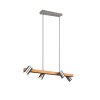 Suspension Trio MARLEY Écru, Nickel mat, 4 lumières Suspension Trio MARLEY Écru, Nickel mat, 4 lumières