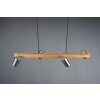Suspension Trio MARLEY Écru, Nickel mat, 4 lumières Suspension Trio MARLEY Écru, Nickel mat, 4 lumières