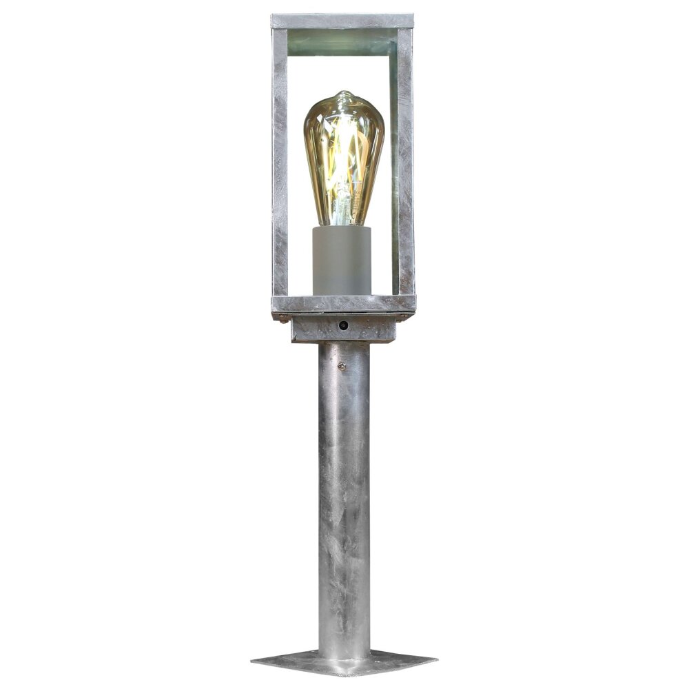 Borne lumineuse Lutec KARO Zingué, 1 lumière main product photo