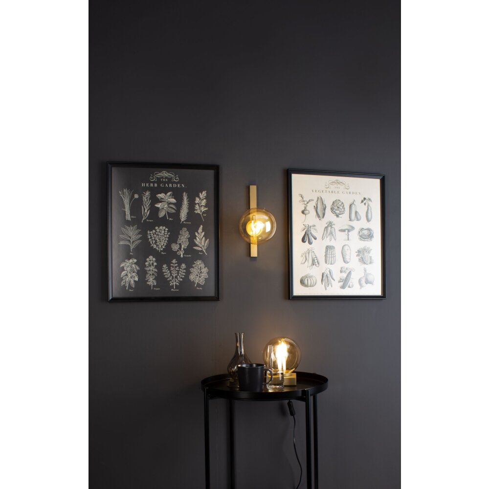 Applique murale Luce Design PLUTO Or, 1 lumière main product photo