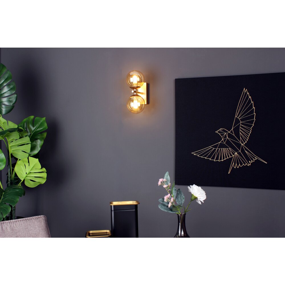 Applique murale Luce Design NEPTUN Laiton, 2 lumières main product photo