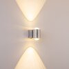 Lampe de salle de bain Florenz LED Aluminium, 2 lumières