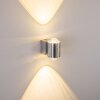 Lampe de salle de bain Florenz LED Aluminium, 2 lumières