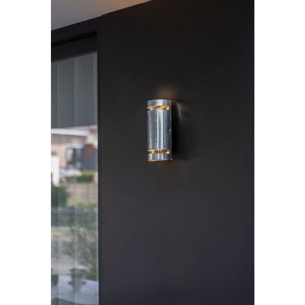 Applique murale d'extérieur Lutec RAN Zingué, 2 lumières main product photo