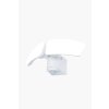 Applique murale d'extérieur Lutec ARTICA LED Blanc, 1 lumière, Détecteur de mouvement