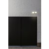 Applique murale d'extérieur Lutec ARTICA LED Blanc, 1 lumière, Détecteur de mouvement