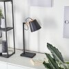 Lampe de table Cerrizal Écru, Noir, 1 lumière