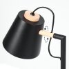 Lampe de table Cerrizal Écru, Noir, 1 lumière