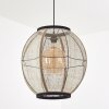 Suspension Helida Noir, 1 lumière
