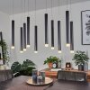 Suspension Freshwater LED Noir, 10 lumières
