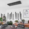 Suspension Freshwater LED Noir, 10 lumières
