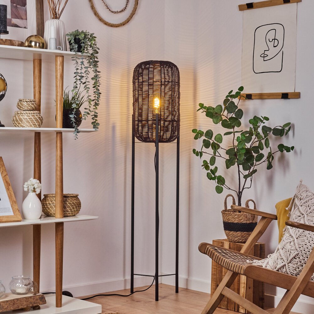 Lampadaire Zaracure Noir, 1 lumière main product photo