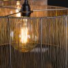 Suspension Perales Argent Oxydé, 2 lumières