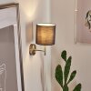 Applique murale Tise Nickel mat, 1 lumière