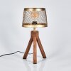 Lampe de table Tomaca Laiton, Écru, 1 lumière