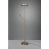 Lampadaire Trio Franklin LED Vieux laiton, 2 lumières