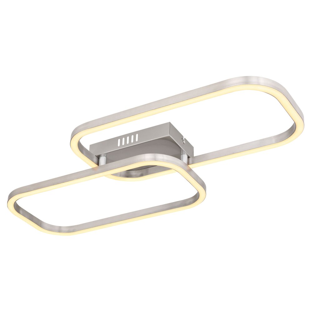 Plafonnier Globo SILLA LED Nickel mat, 1 lumière main product photo