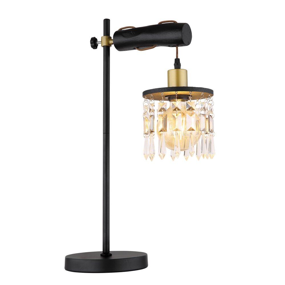Lampe de table Globo COMMA Laiton, Noir, 1 lumière main product photo