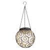 lampe solaire Globo LED Transparent, 15 lumières