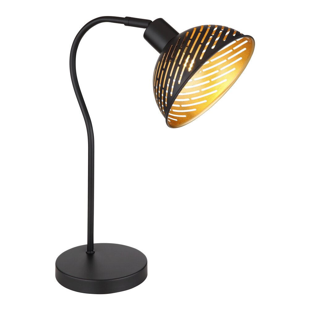 Lampe de table Globo LENNA Noir, 1 lumière main product photo