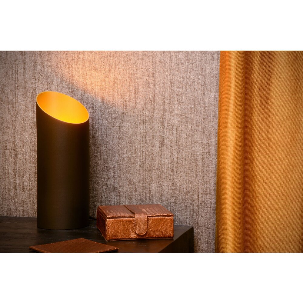 Lampe de table Lucide QUIRIJN Noir, 1 lumière main product photo
