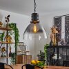 Suspension Tallaa Noir, 1 lumière