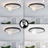 Plafonnier Lahela LED Blanc, 1 lumière