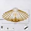 Lampe de table Larson Laiton, 1 lumière