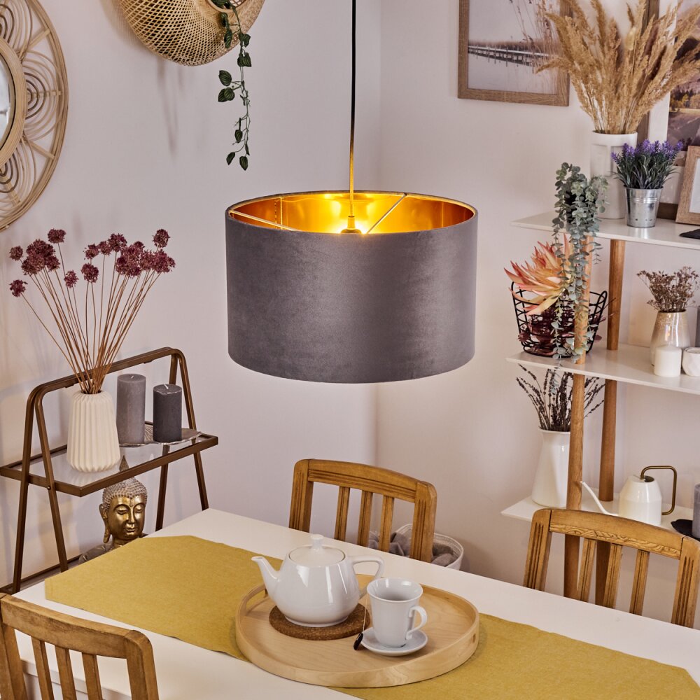 Suspension Maripi Noir, 1 lumière main product photo