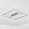 Plafonnier Rauma LED Nickel mat, 1 lumière