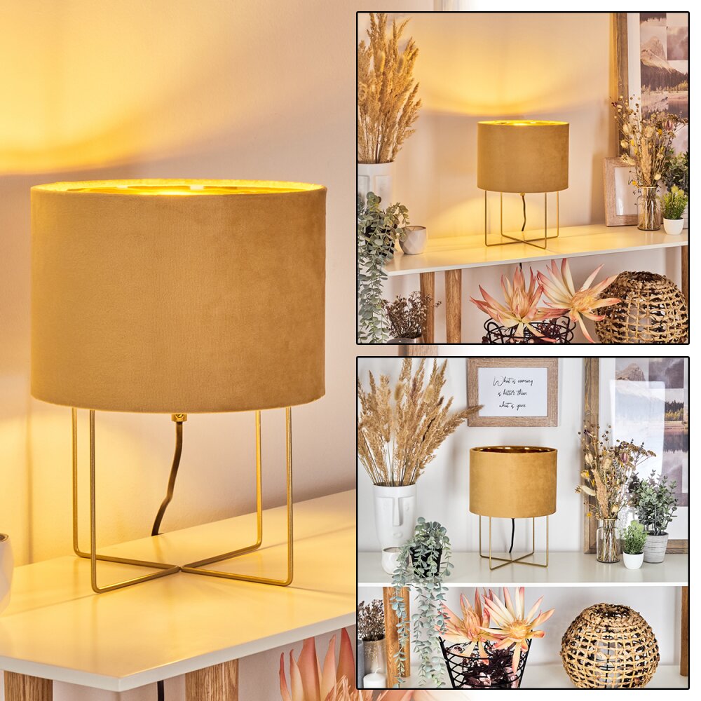 Lampe de table Maripi Or, 1 lumière main product photo