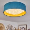 Plafonnier Maripi LED Bleu, Or, 1 lumière