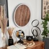 Applique murale Rocha LED Brun, Couleur bois, Noir, 1 lumière