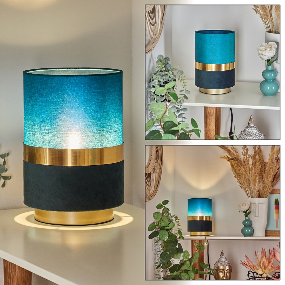 Lampe de table Weiler Or, 1 lumière main product photo