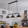 Suspension Beles Noir, 3 lumières Suspension Beles Noir, 3 lumières